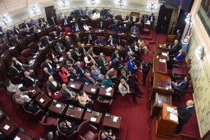 La Asamblea Legislativa está convocada para este jueves a las 13 horas, donde está previsto el tratamiento de 48 pliegos. Crédito: Mauricio Garín / Archivo.