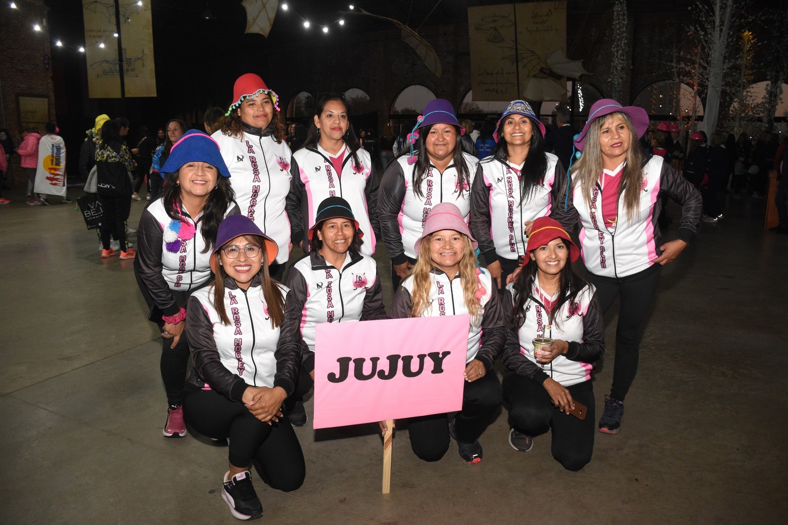 Acto inaugural del Nacional Mamis Hockey Menores, en Santa Fe