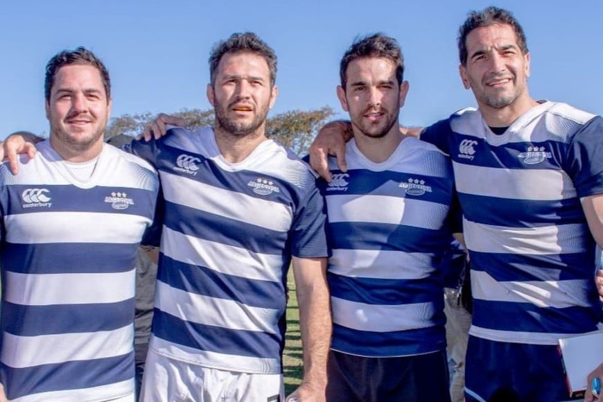 Horacio Agulla, Gonzalo Leguizamón, Gonzalo Tiesi y Juan Manuel Leguizamón.