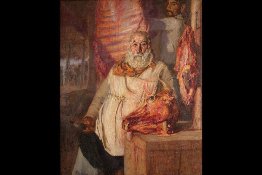 "El carnicero". Foto: Museo Nacional de Bellas Artes
