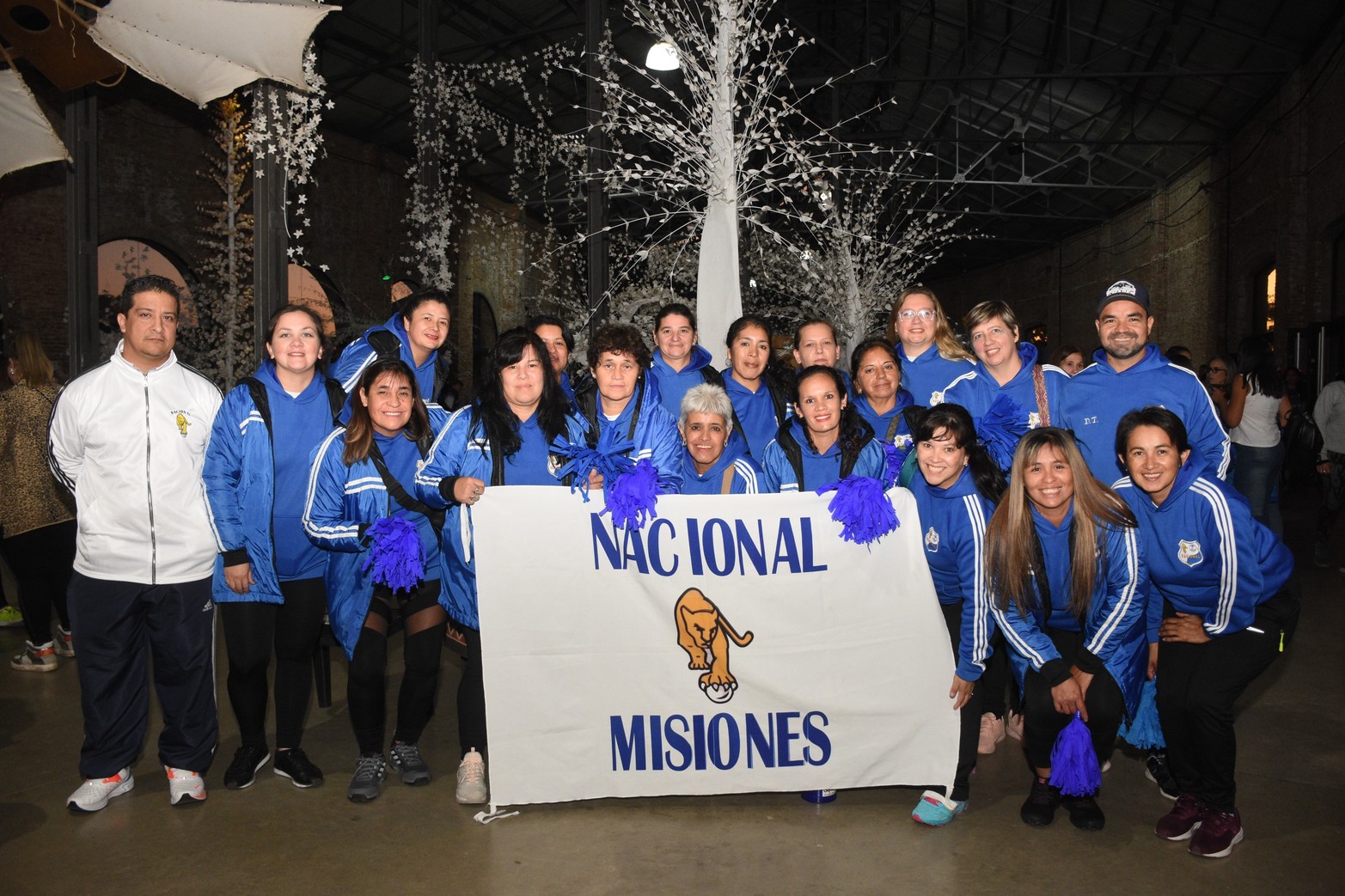 Acto inaugural del Nacional Mamis Hockey Menores, en Santa Fe
