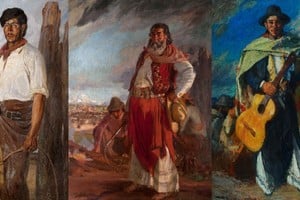Quirós, pintor de escenas y figuras del campo argentino,  “figura a justo título entre los mejores pintores argentinos”, afirmó El Litoral en 1945. Foto: Museo Nacional de Bellas Artes