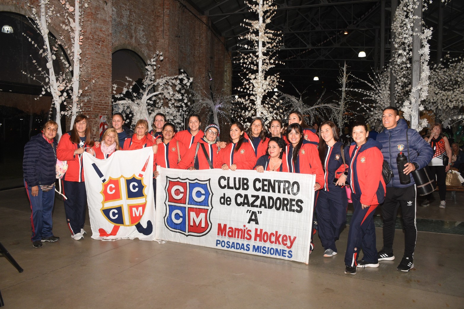 Acto inaugural del Nacional Mamis Hockey Menores, en Santa Fe