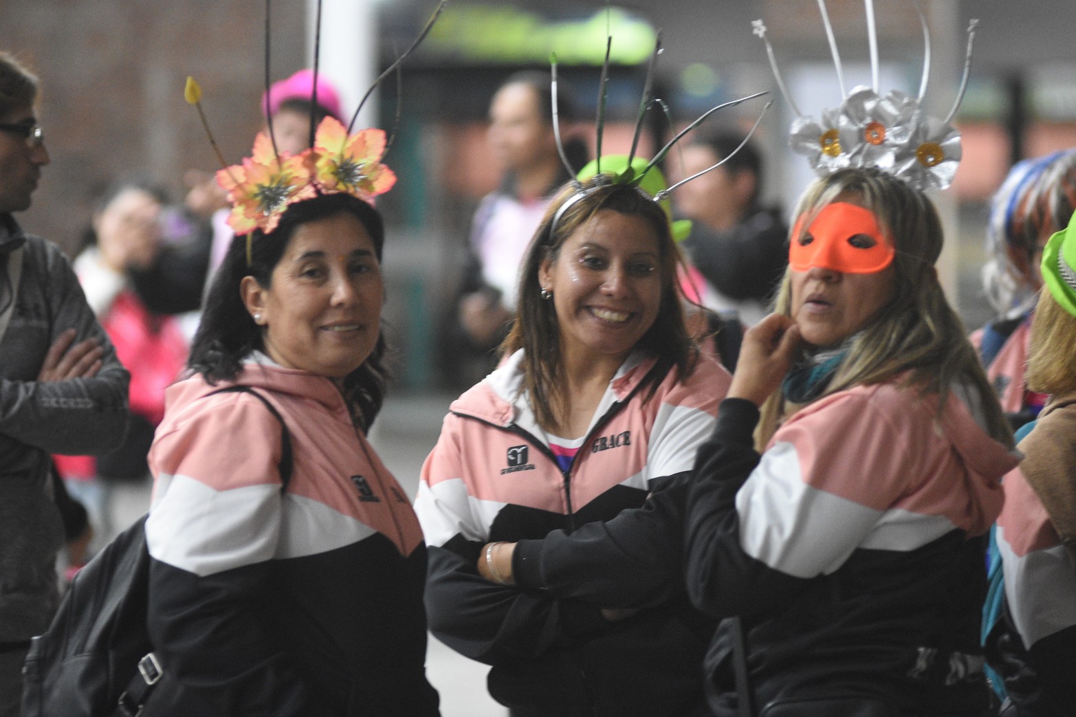 Acto inaugural del Nacional Mamis Hockey Menores, en Santa Fe