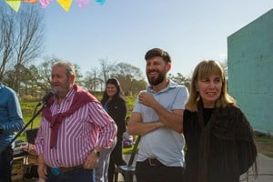 Marta Fantón y Federico Miranda, candidatos al Concejo de Monte Vera que acompañan la postulación de Beto Pallero para la Intendencia.