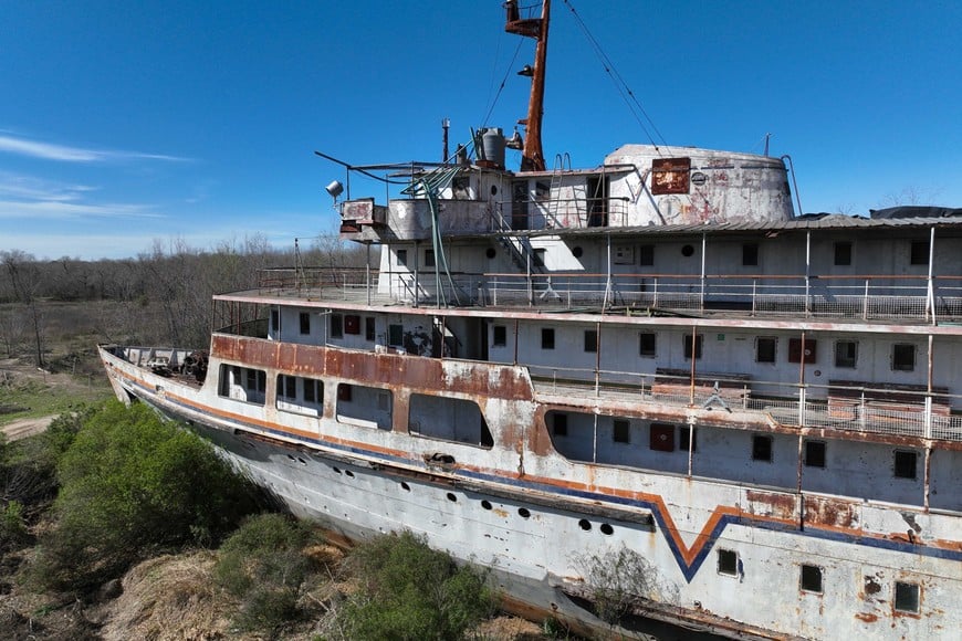El barco fue construido en la década de 1960. Crédito: Fernando Nicola