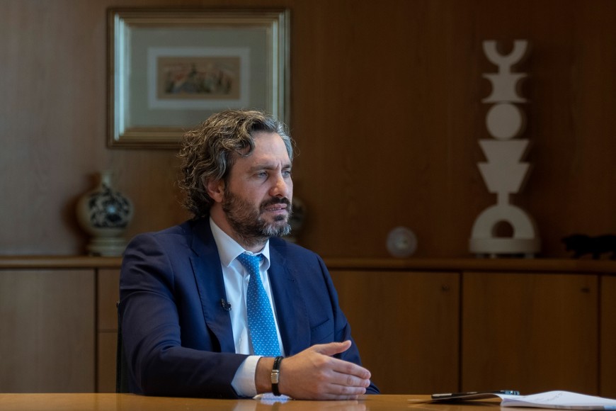 Santiago Cafiero. Crédito: Eliana Obregón / Télam