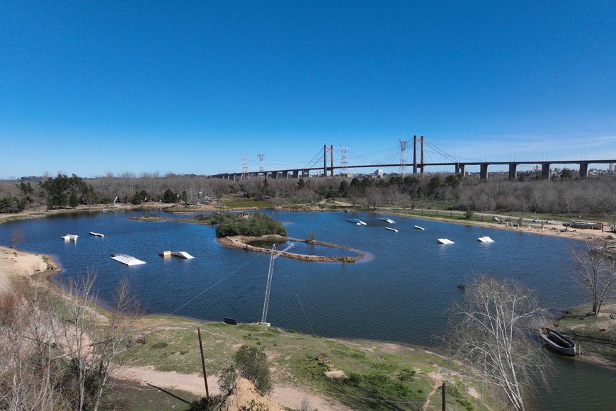 Además del barco, el parque cuenta con otros atractivos como un lago artificial, cabañas y otras comodidades. Crédito: Fernando Nicola