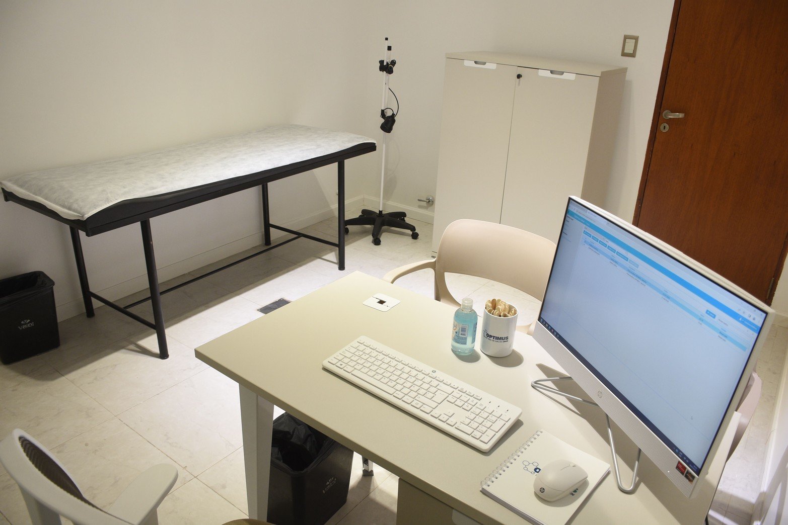 Cada consultorio brinda comodidad a los pacientes. 