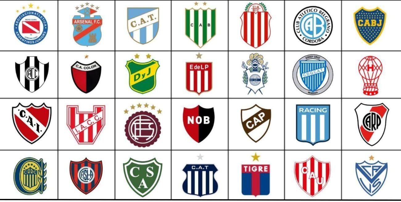 Equipos de primera división 2023