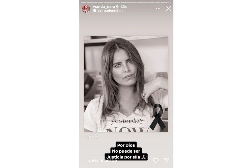 Wanda Nara le dedico un emotivo posteo en las redes