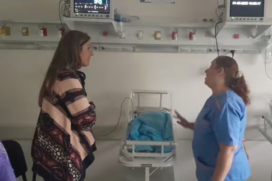 La legisladora del Bloque Vida y Familia visitó el sector de Neonatología del Hospital Central de Reconquista