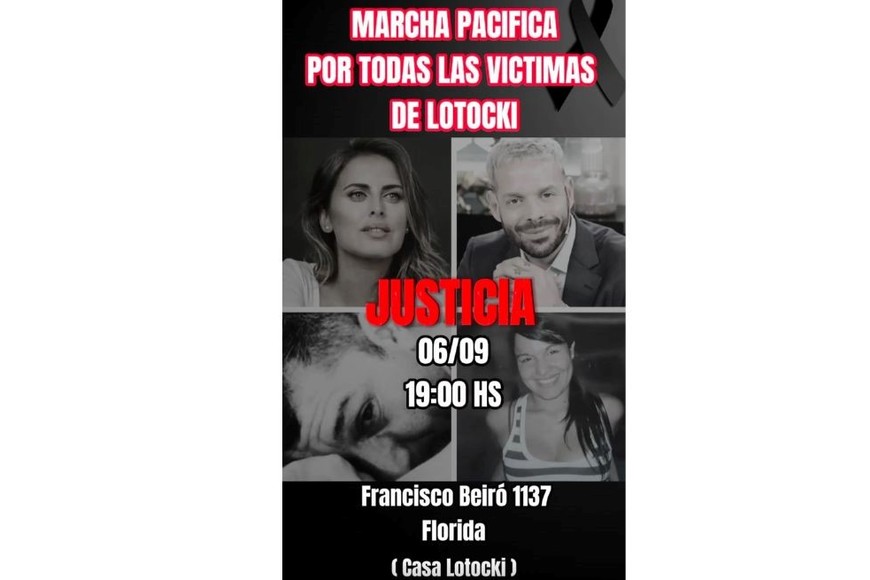 La convocatoria que se difundió en redes sociales.