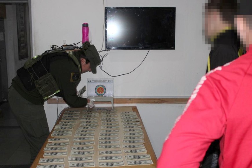 En total, la fuerza federal contabilizó 110.500 dólares estadounidenses. FOTO: Prensa GNA