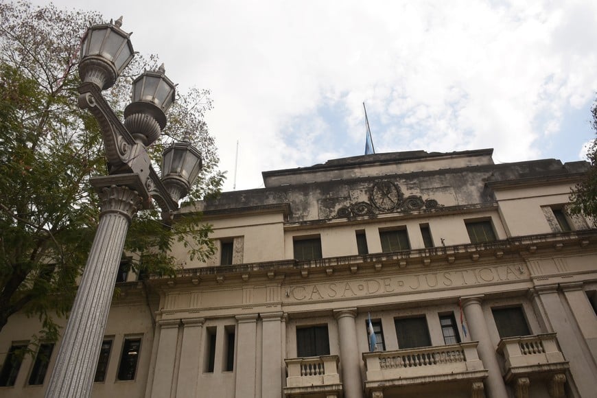 La sentencia fue impuesta por unanimidad por el tribunal conformado por los jueces Leandro Lazzarini, Gustavo Urdiales y Nicolás Falkenberg. Crédito: Mauricio Garín.