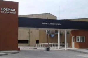 La víctima está internada en el Hospital Penna de Bahía Blanca.