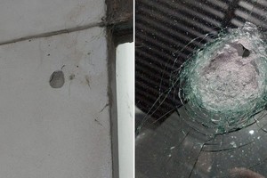 Los balazos impactaron en un inmueble de Juan Díaz de Solís 1700. Crédito: El Litoral.