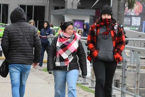 Se esperaban bajas temperaturas para la mañana del sábado. Foto: Luis Cetraro