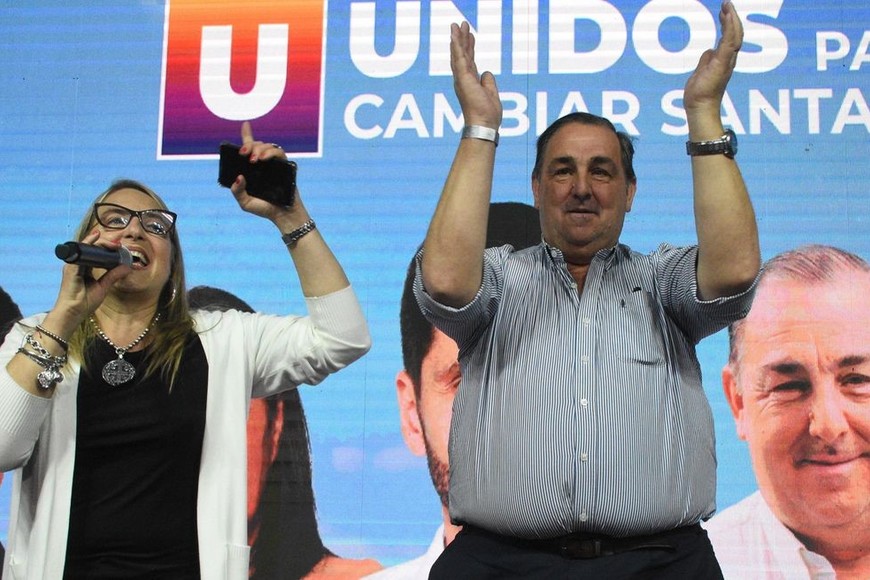 Poletti destacó la gran elección de Silvina Cian para el Concejo Municipal. Foto: Pablo Aguirre