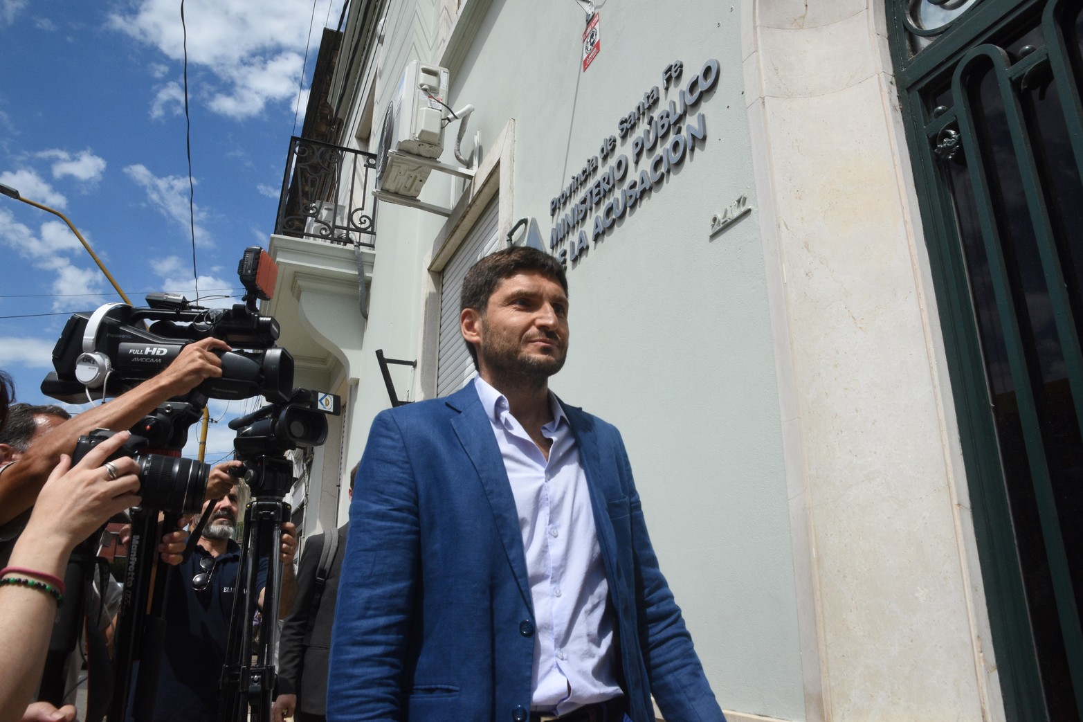 Como ministro de Seguridad provincial se vio envuelto en una polémica debido a la filtración de escuchas en las que hablaba sobre la detención de un comisario. Foto: Flavio Raina