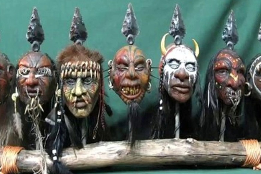 Un ejemplo de la tribu "Shuar" sobre la reducción de cabezas.