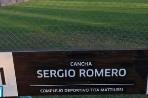 Adiós a la cancha "Sergio Romero" en el predio racinguista. 