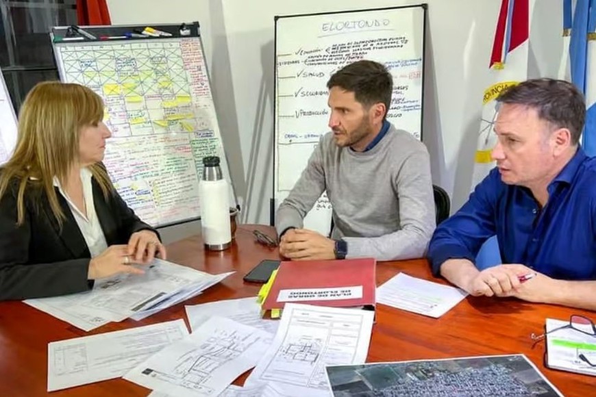 La presidenta comunal coincidió que el departamento General López merece una “reparación histórica”.