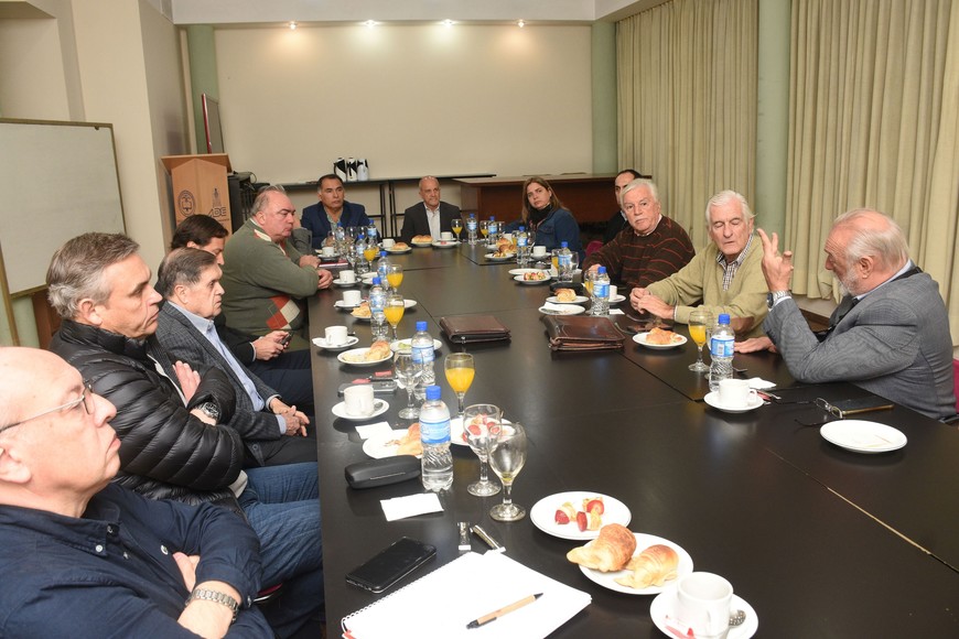 Se reunió la Mesa de Entidades Productivas de la ciudad de Santa Fe. Crédito: Guillermo Di Salvatore.