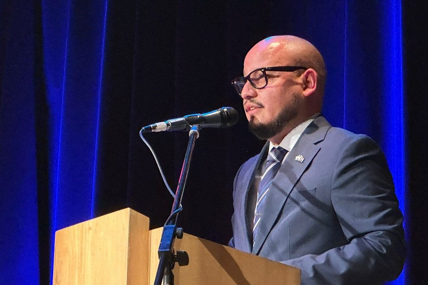 El acto en el salón Manuel Belgrano del ministerio de Relaciones Exteriores.