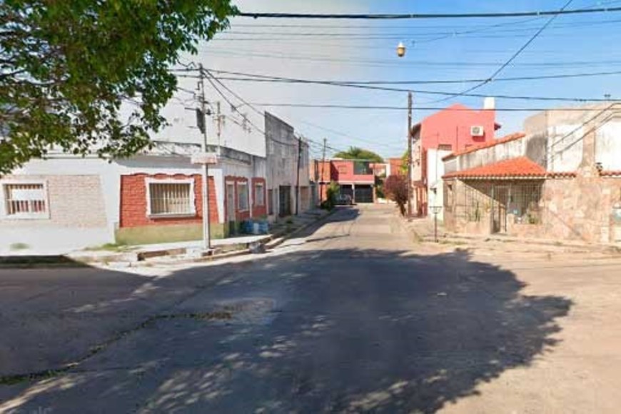 La zona donde se produjo el hecho, en el corazón de barrio Mayoraz.