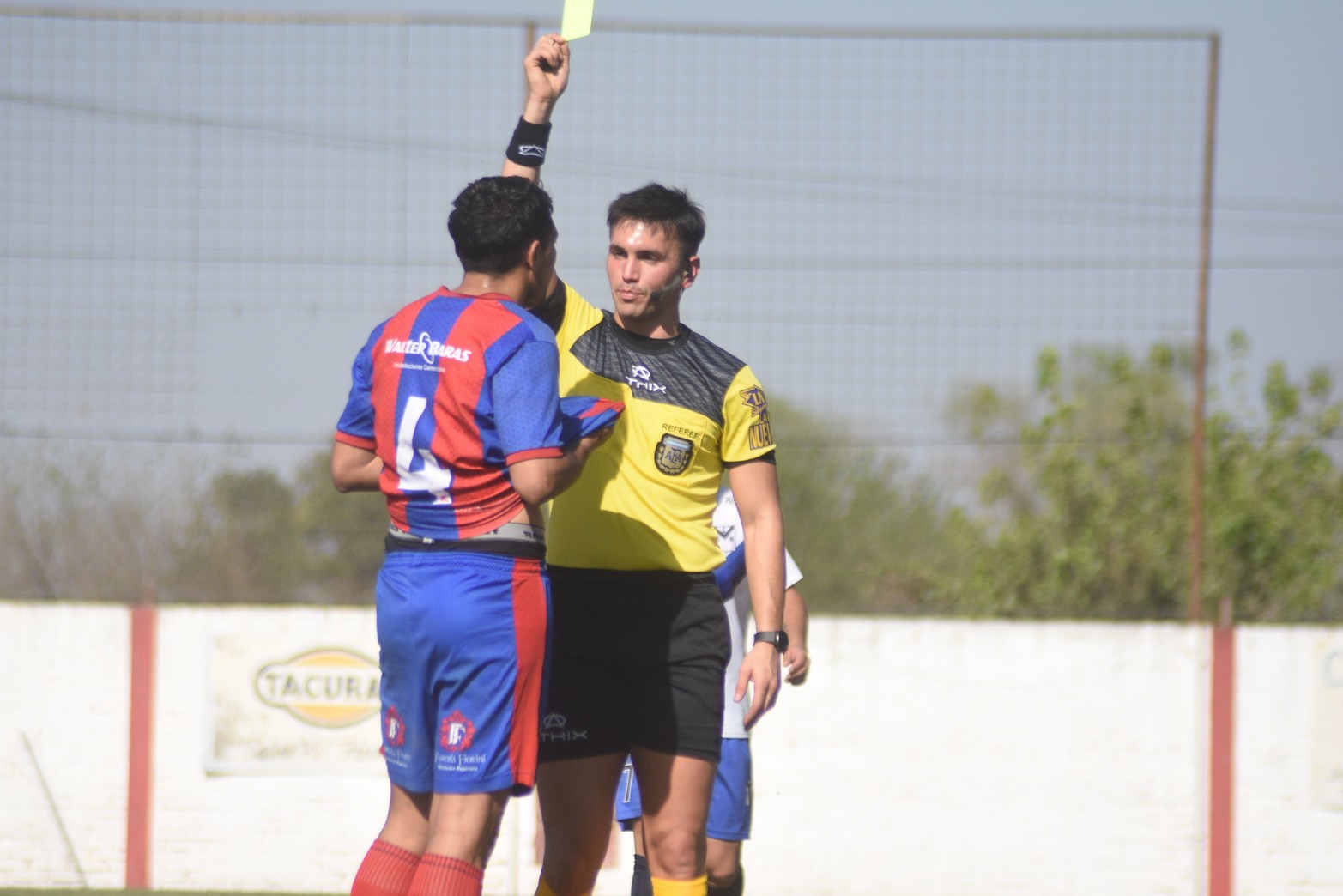 El clásico de Recreo tuvo momentos calientes. 