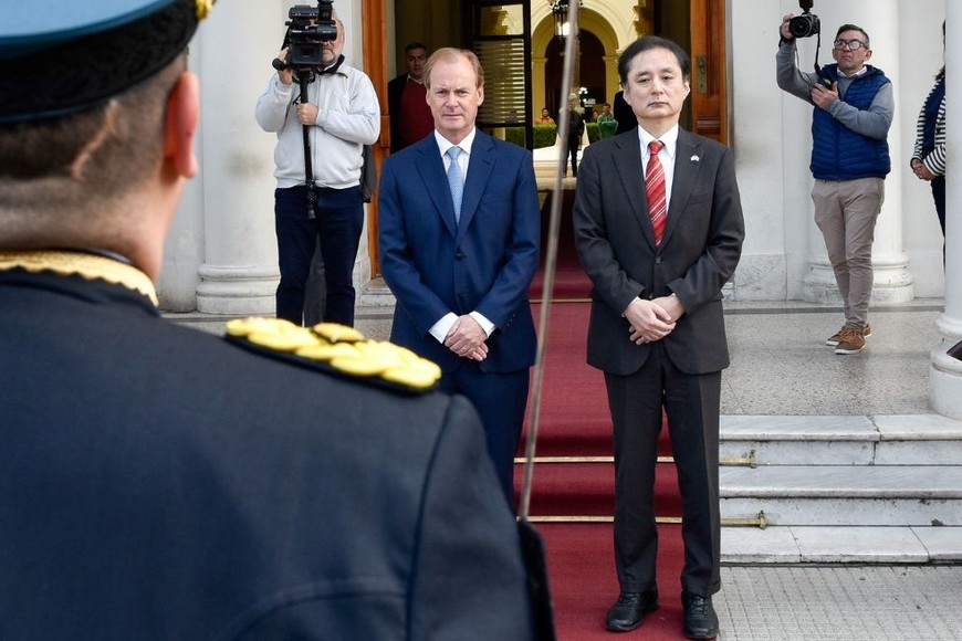 El embajador japonés en su visita a Entre Ríos.