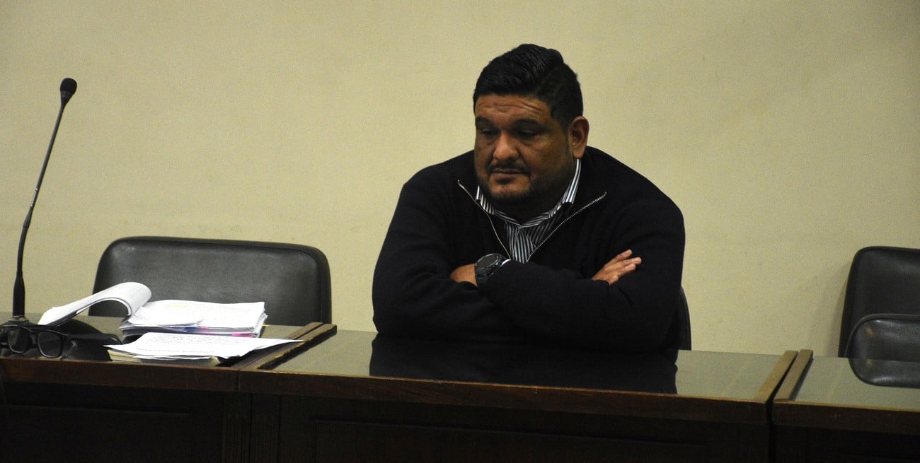 Ibáñez (43), que se desempeñaba como subjefe de la Brigada Antinarcóticos de Reconquista, seguirá en libertad hasta tanto la condena no quede firme. Crédito: Guillermo Di Salvatore