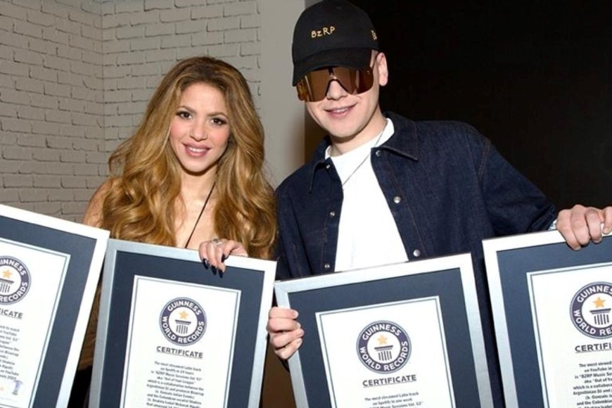 Bizarrap y Shakira nominados por el hit "Shakira: Bzrp Music Sessions, Vol. 53?