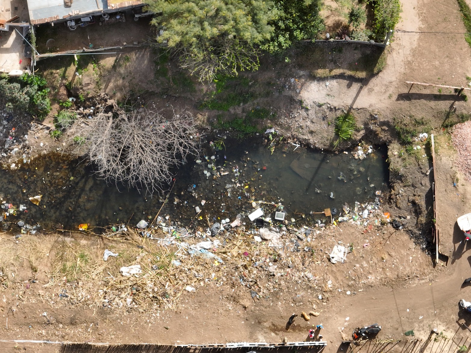 "Estamos olvidados de todo", reconoció una vecina de barrio Scarafía ante la consulta de El Litoral.