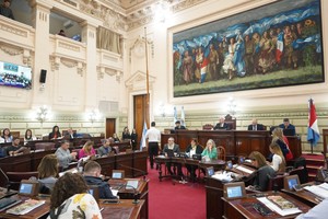 Varias ausencias en la reanudación de la actividad parlamentaria en la Legislatura. Crédito: Prensa Diputados