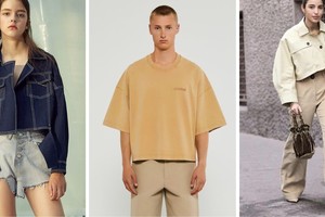 Se caracteriza por sus prendas cuadradas y amplias pero que se adaptan a la figura de quien las viste.