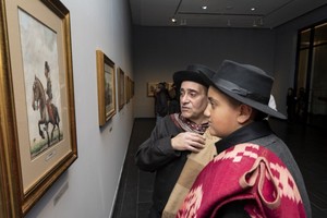 La exposición recupera parte fundamental de la obra de Florencio Molina Campos, uno de los pintores más populares del país. Foto: Gentileza Ministerio de Cultura de la Nación