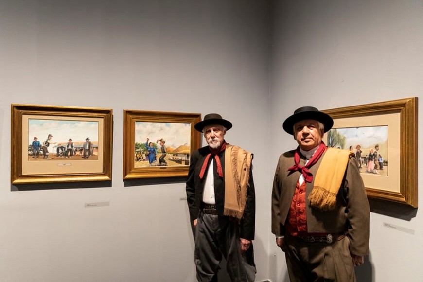 Inauguración de la muestra “Florencio Molina Campos. Pinturas para el pueblo”, en el centro Cultural Kirchner