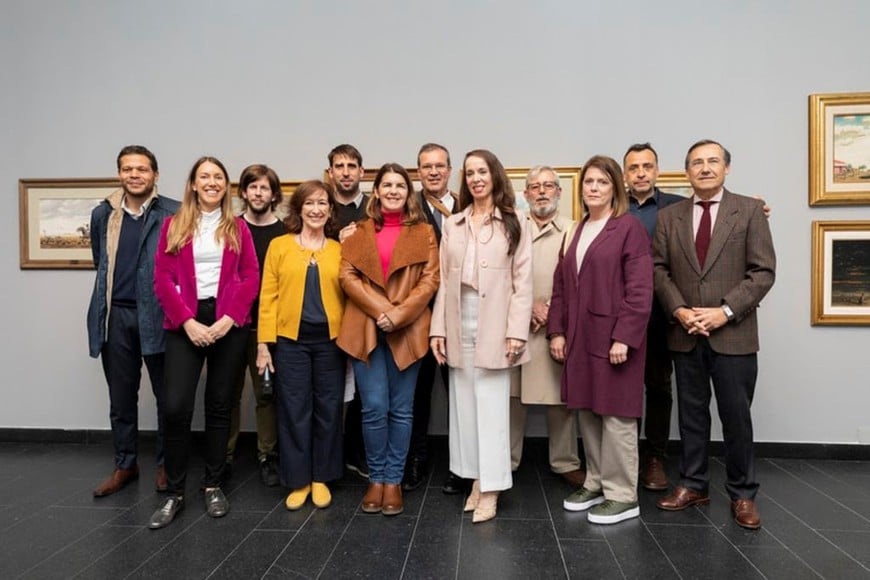 Inauguración de la muestra “Florencio Molina Campos. Pinturas para el pueblo”, en el centro Cultural Kirchner