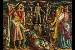 “El drama”, 1942, de Raquel Forner. Foto: Museo Nacional de Bellas Artes