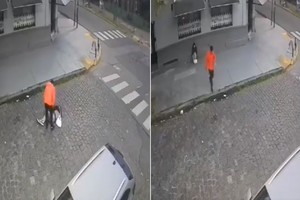 El incidente ocurrió el 24 de septiembre, pero las imágenes se revelaron este martes.