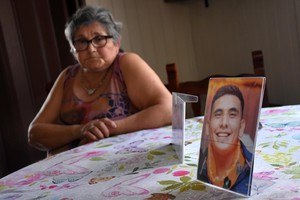 "La verdadera 'perpetua' es para nosotros", sostuvo Azucena, la mamá de Maxi. Archivo/Pablo Aguirre