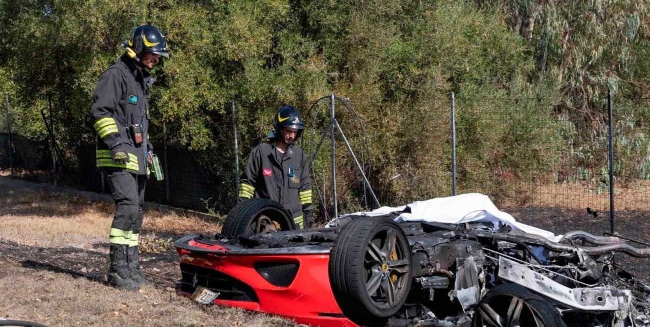 2 muertos tras espectacular choque entre una Ferrari y un Lamborghini en Italia