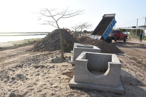 El gobierno local aguarda el "flujo de dinero" desde Nación para continuar con la renovación de la Costanera Néstor Kirchner.  Guillermo Di Salvatore