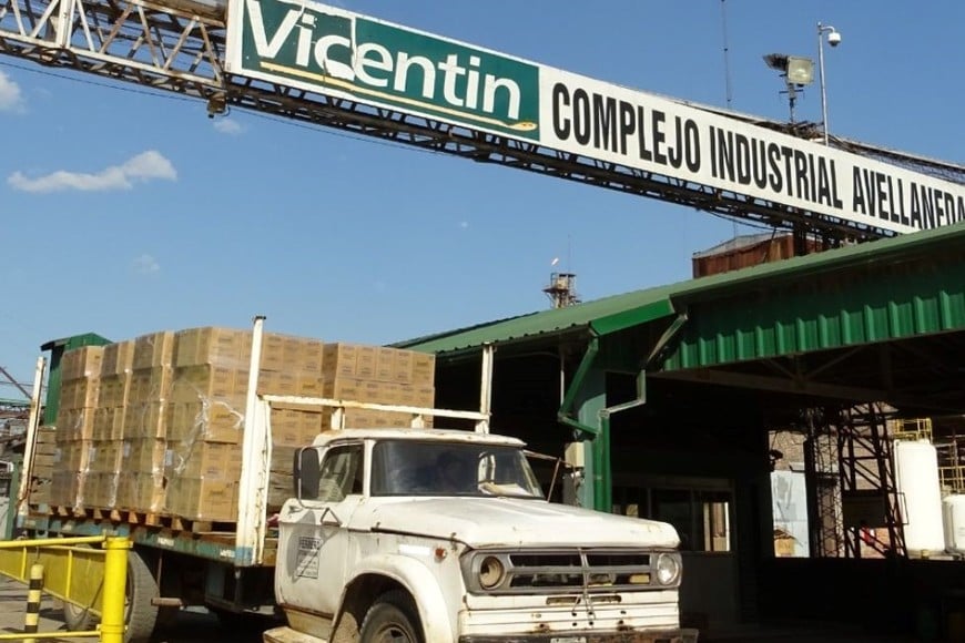 Planta de Vicentin en Avellaneda.