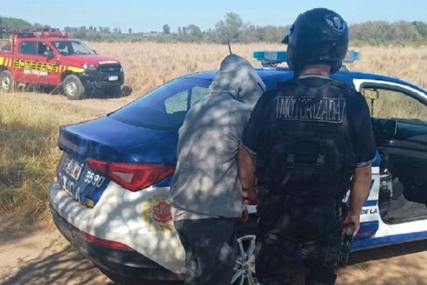 La detención tuvo lugar tres horas después del femicidio.