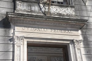Benavídez, Miassi y los tres hombres vinculados a él fueron indagados por el juez Cuello Murúa en el Juzgado Federal. Crédito: Guillermo Di Salvatore