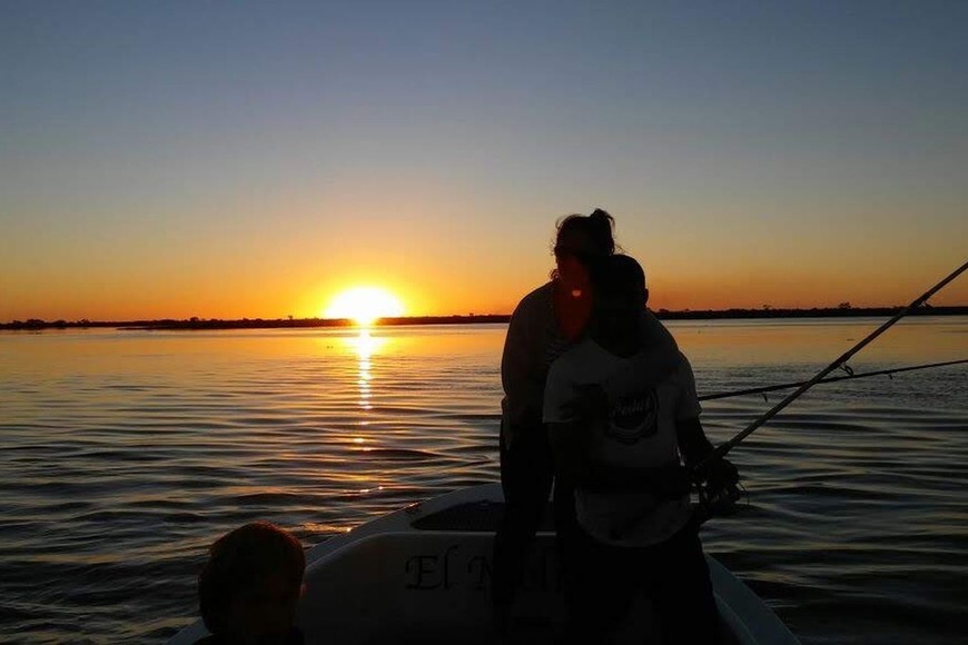 La pesca y la puesta del sol, uno de los atractivos principales.