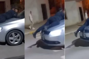 El conductor fue liberado durante la tarde del lunes